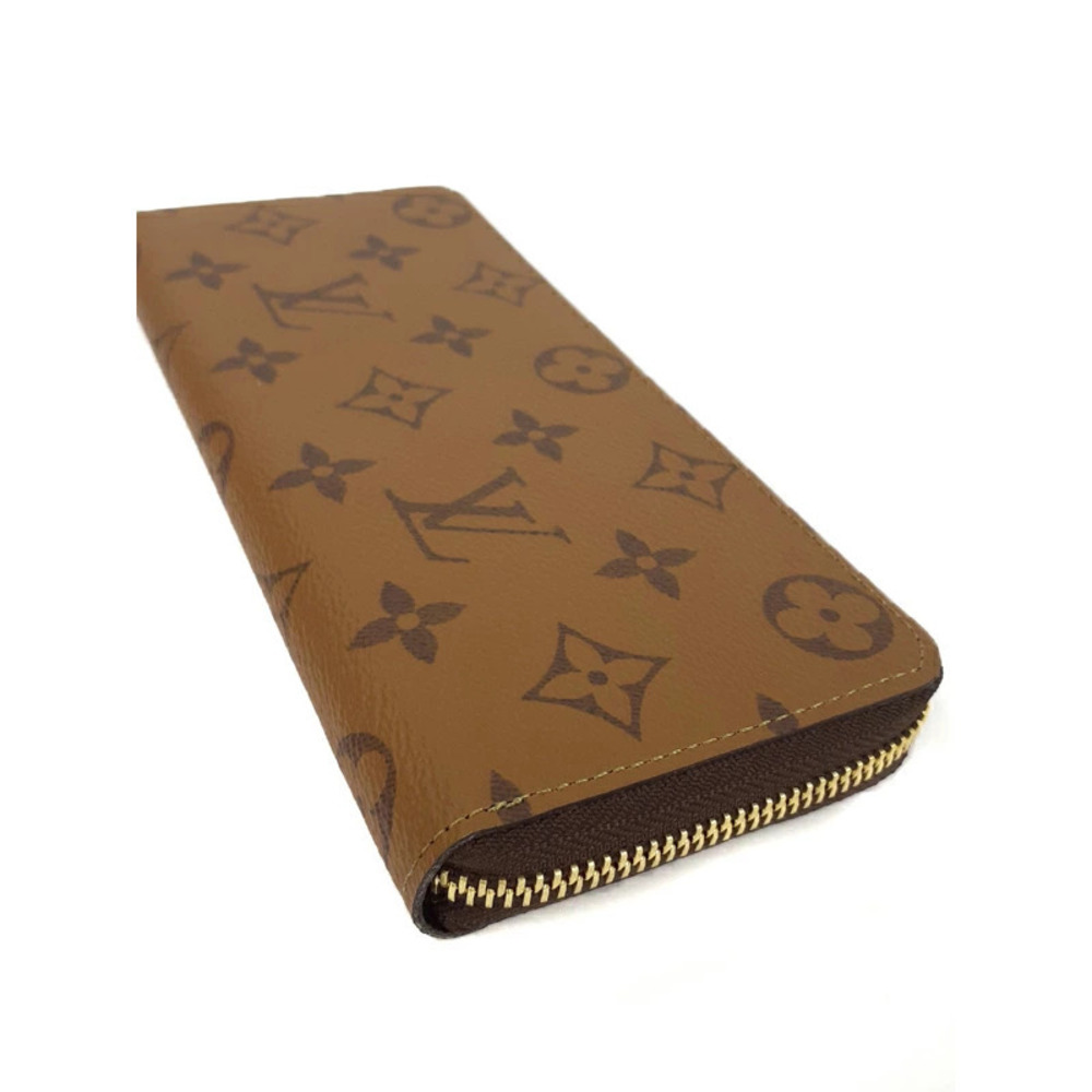 Louis Vuitton Monogram Reverse Portefeuille Clemence Round Zipper Long Wallet - Picture 5 of 5